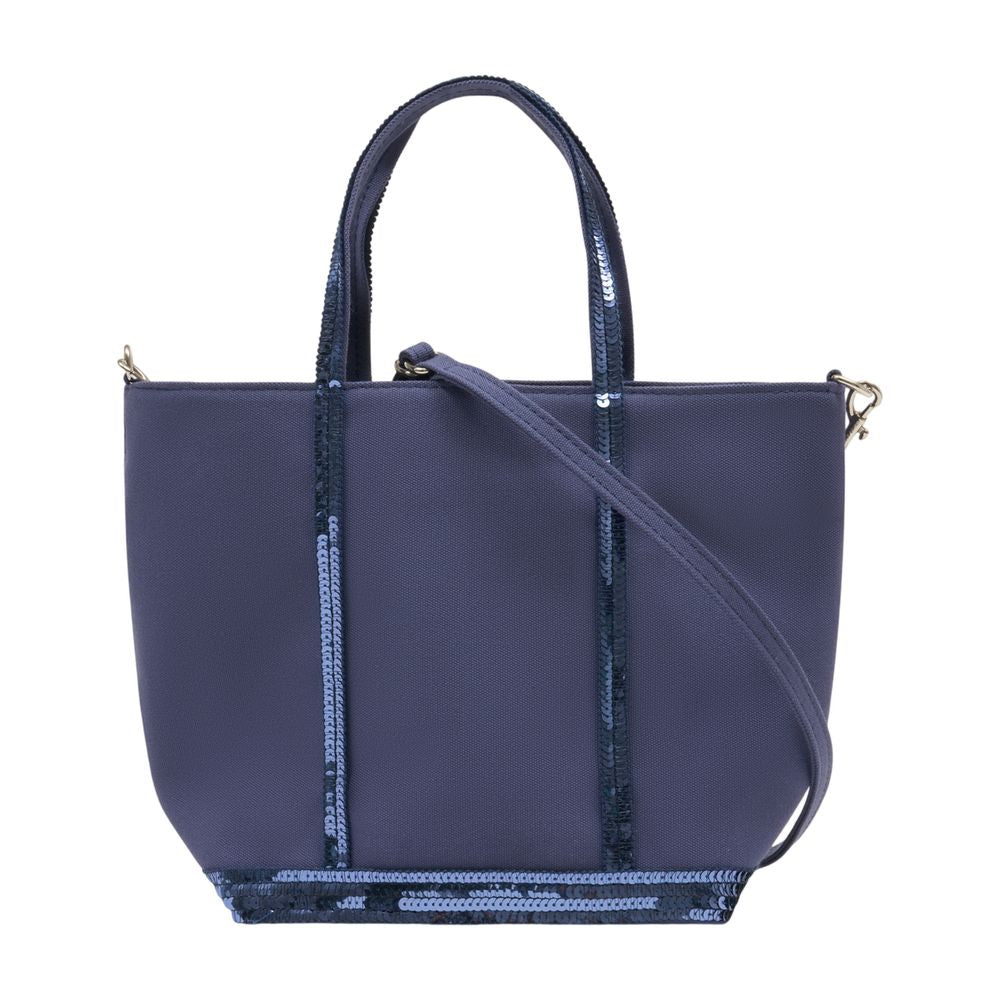 Vanessa Bruno S Shopper Tote Bag — Navy Cotton