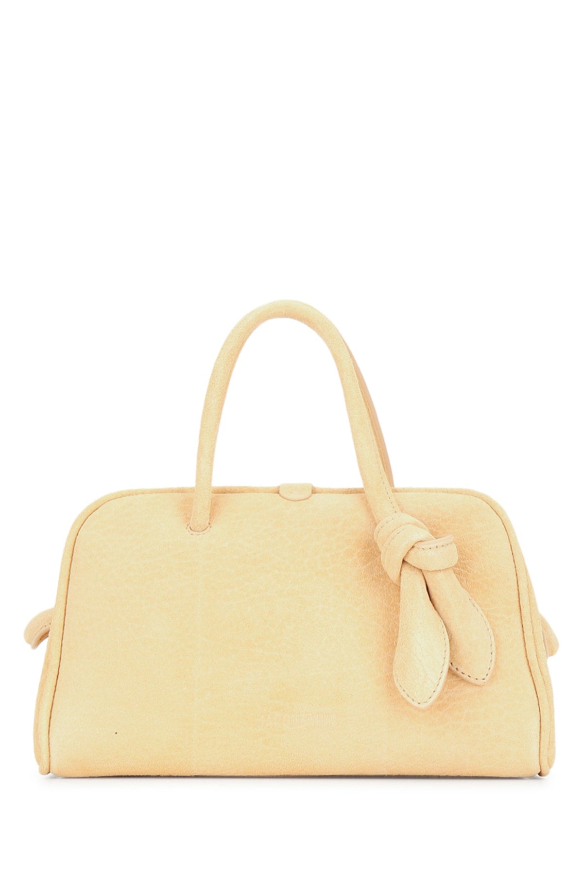 Jacquemus Petit Top Handle Bag — Beige Linen