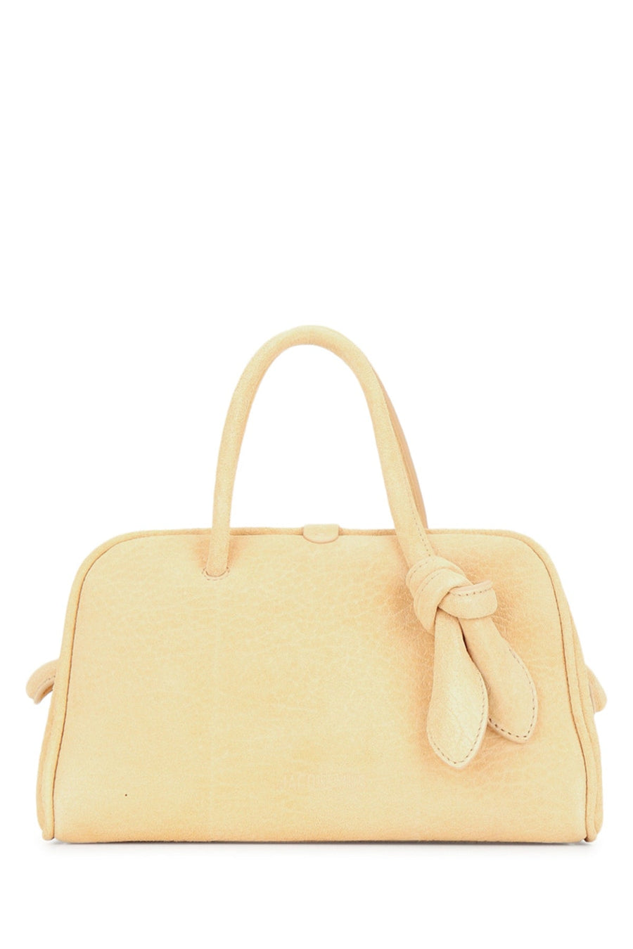 Jacquemus Petit Top Handle Bag — Beige Linen