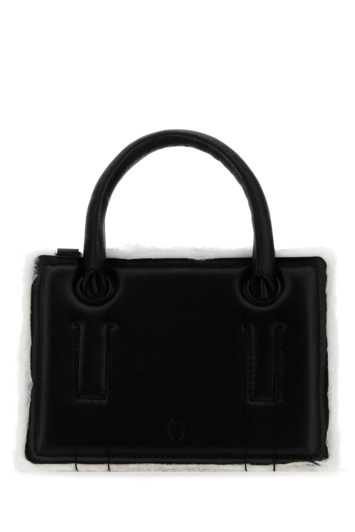 Dentro Top Handle Bag — Black