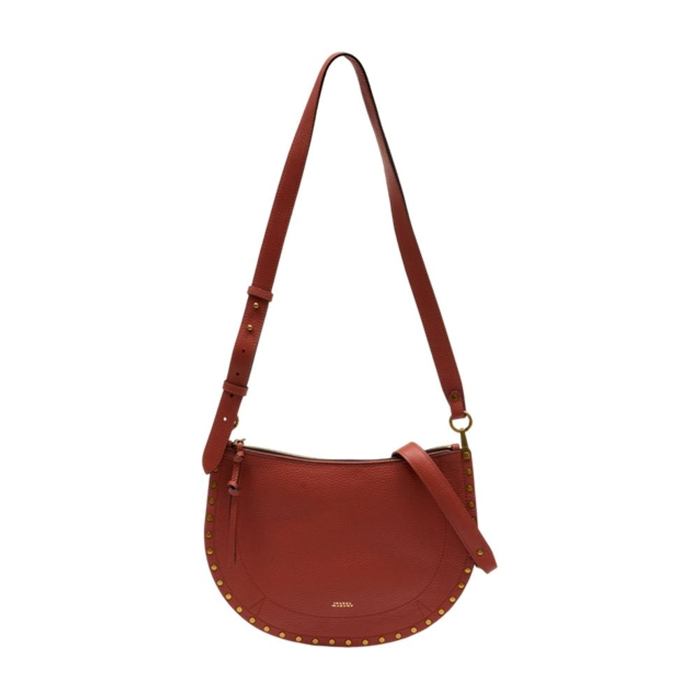 Isabel Marant Oskan Shoulder Bag — Red Cowhide