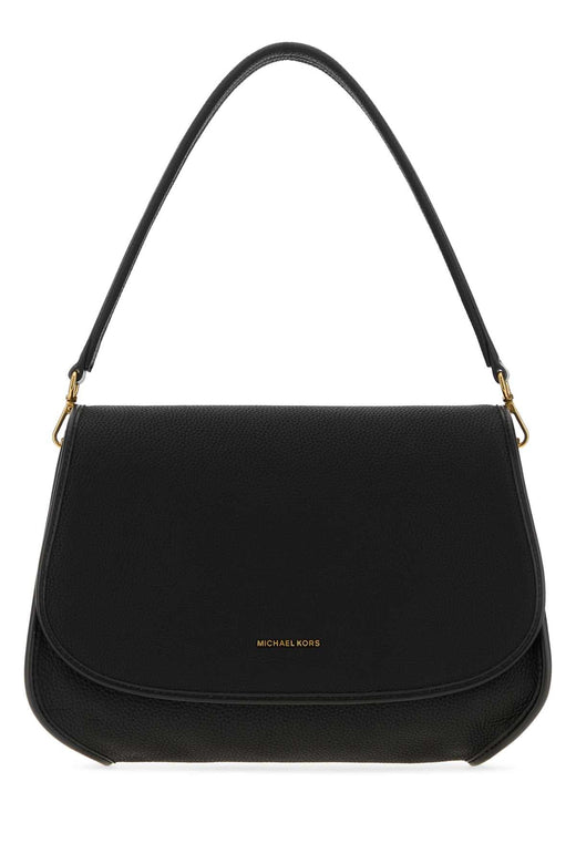 Michael By Kors Conv Shoulder Bag — Black
