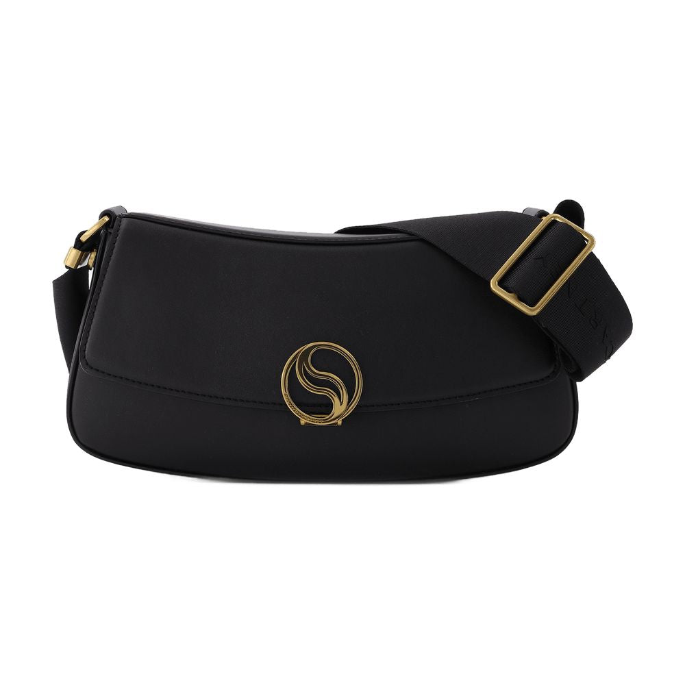 Stella Mccartney Shoulder Bag — Black Synthetic_leather