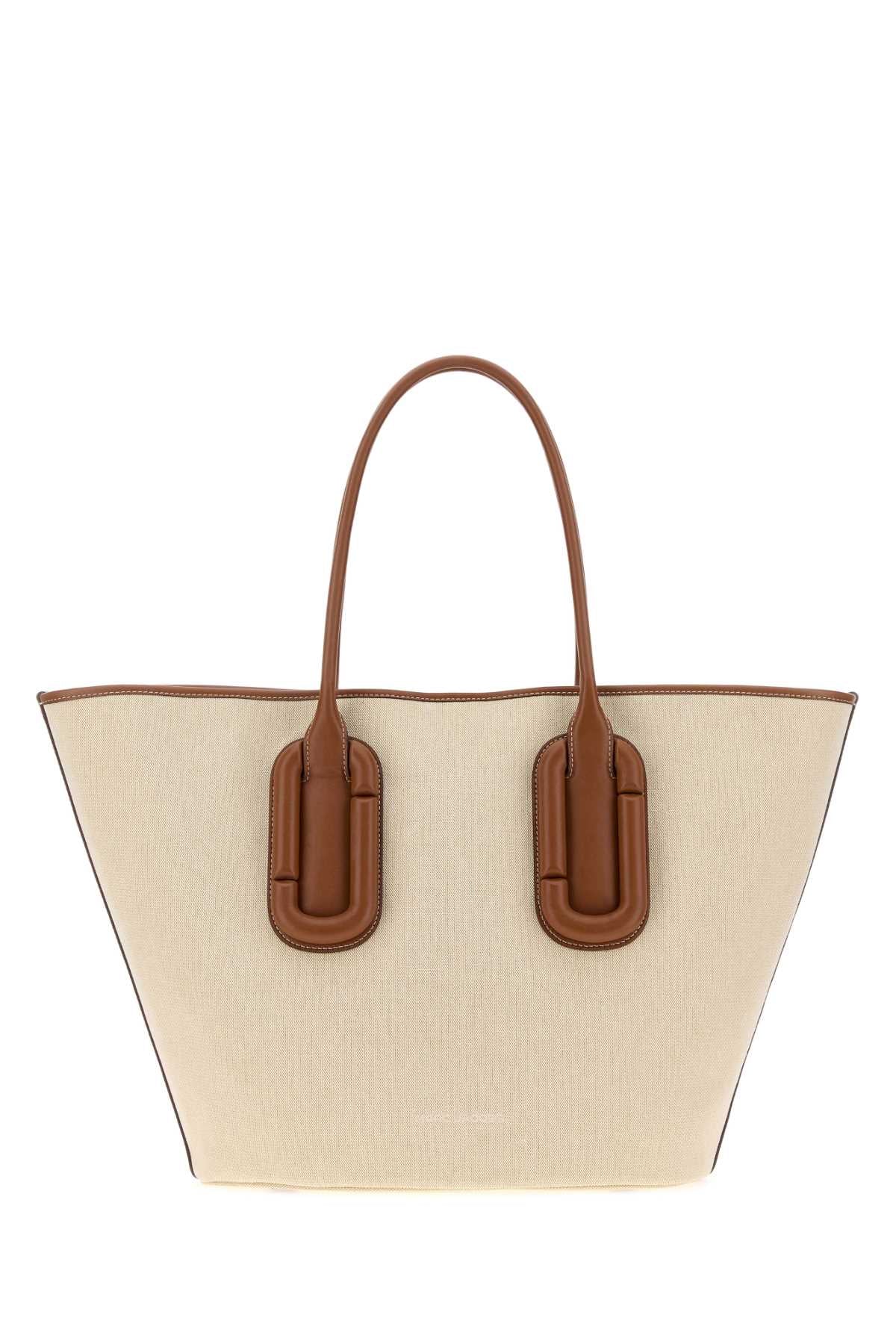 Marc Jacobs Tote Bag — Beige Exterior: Fabric