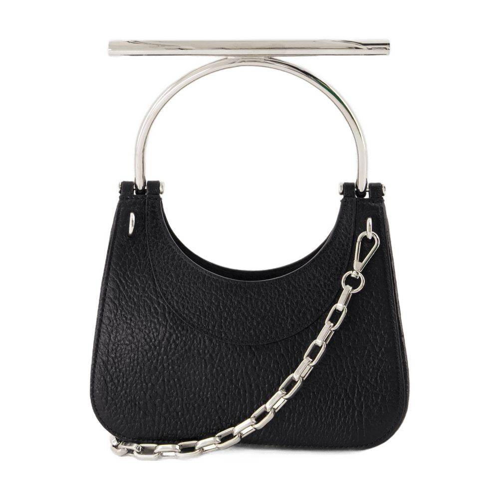 Alexander Mcqueen Shoulder Bag — Black Lambskin