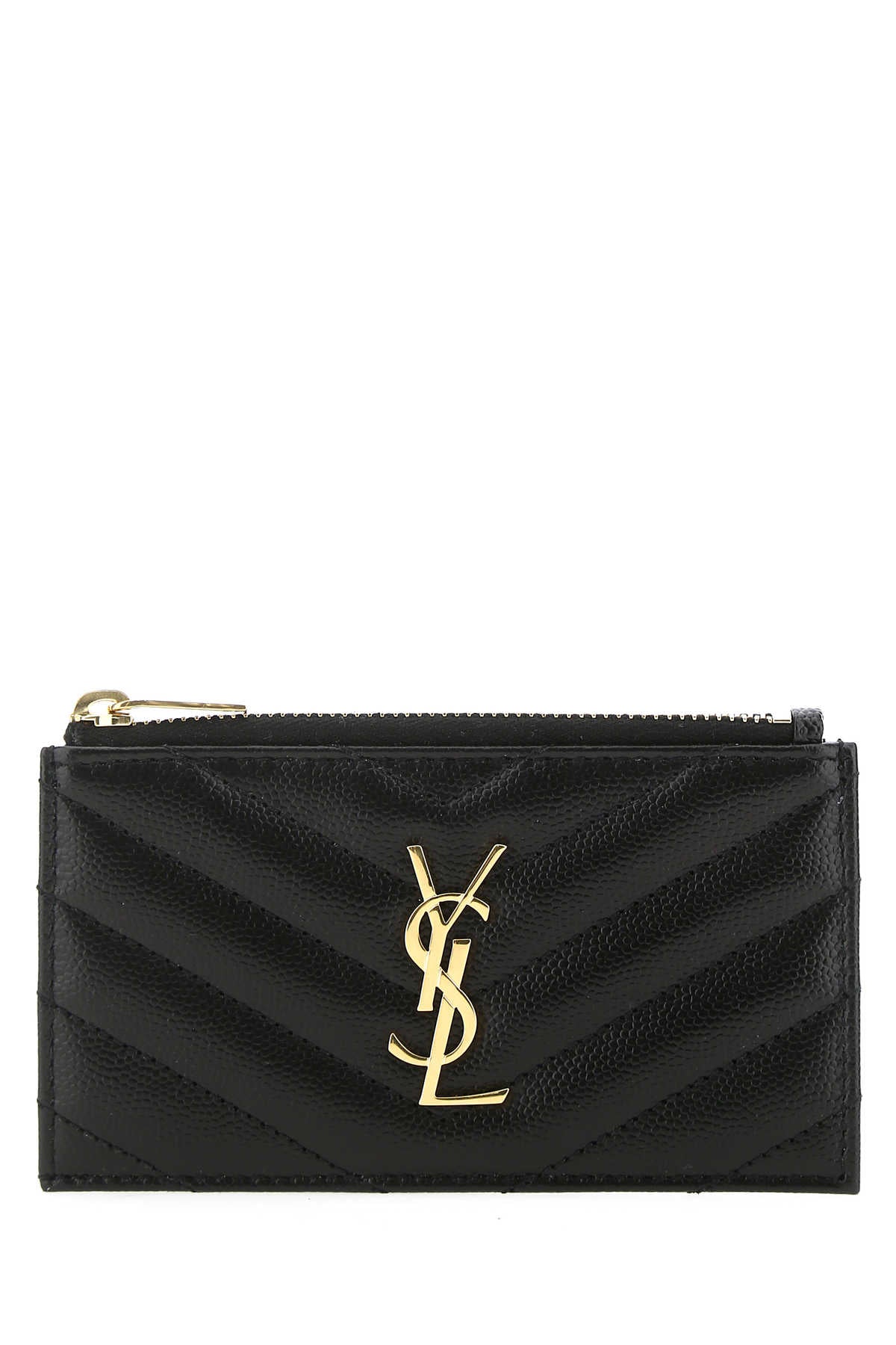 Saint Laurent Card Case — Black Wallet
