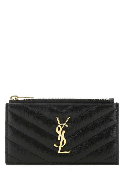 Saint Laurent Card Case — Black Wallet