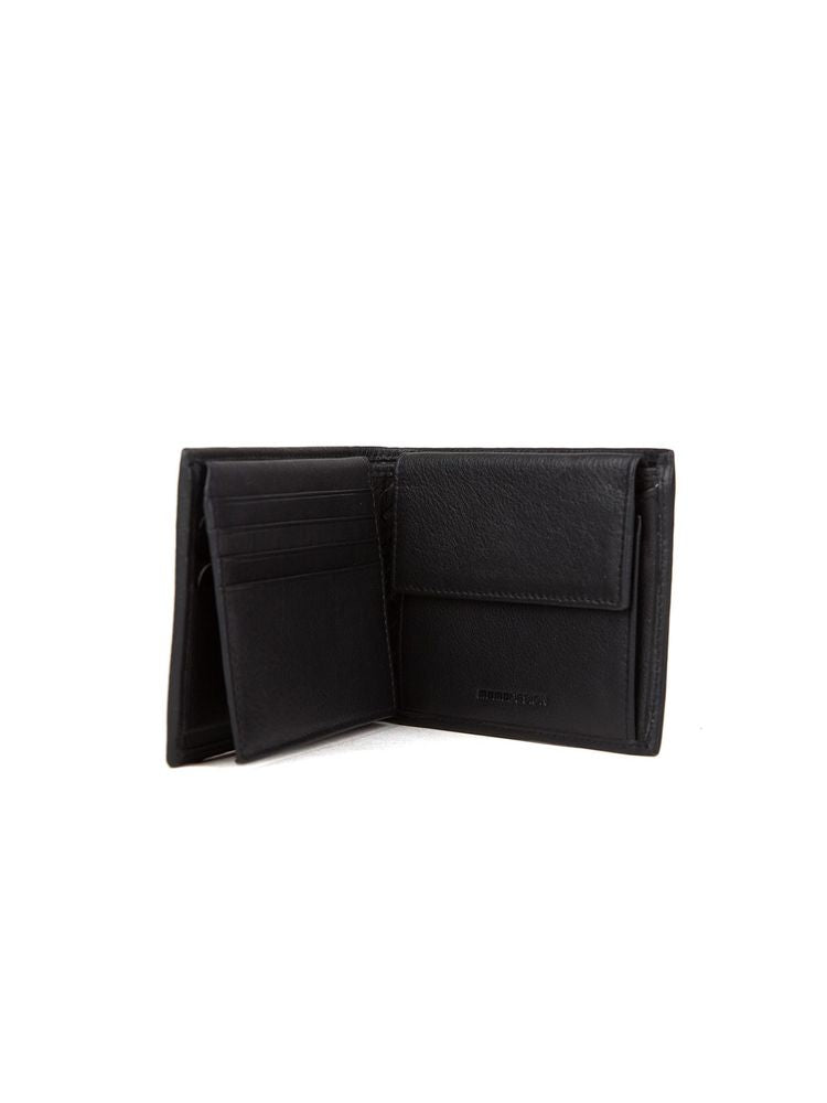Momo Design Genuine Leather Wallet — Black
