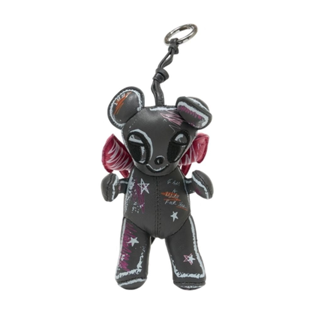 Sassy-Mouse Keychain - Zadig & Voltaire Leather Multicolor Calfskin Accessories Keychains /