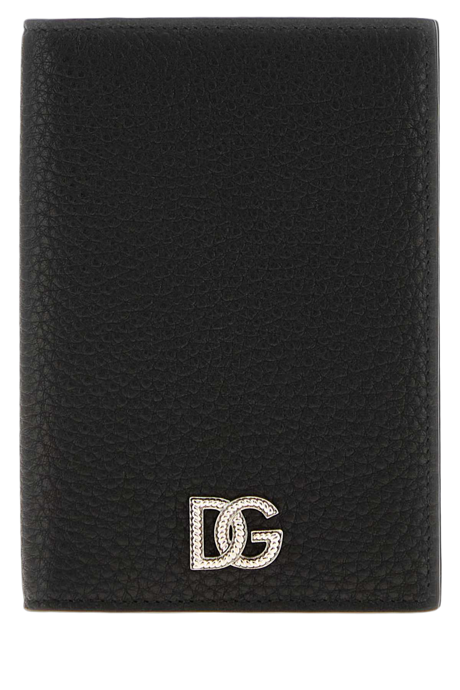 Dolce & Gabbana Leather Wallet — Black Exterior