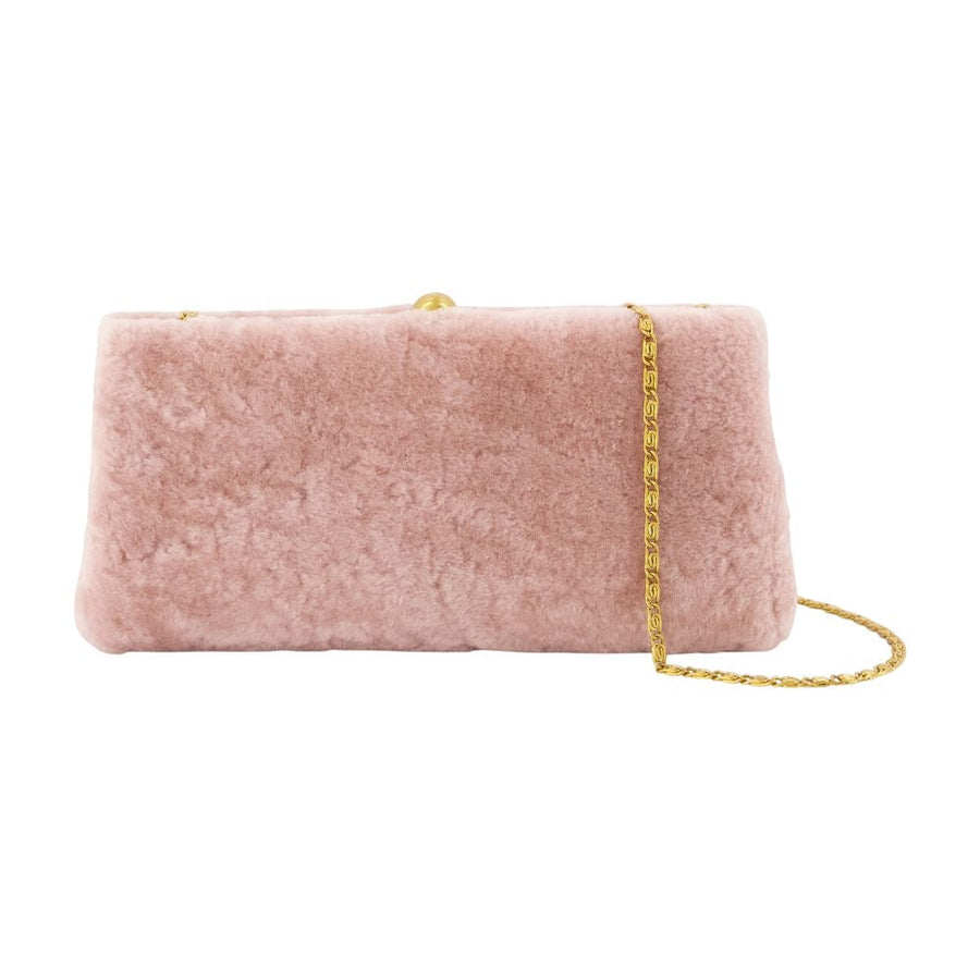 By Malene Birger Clutch — Pink Calfskin