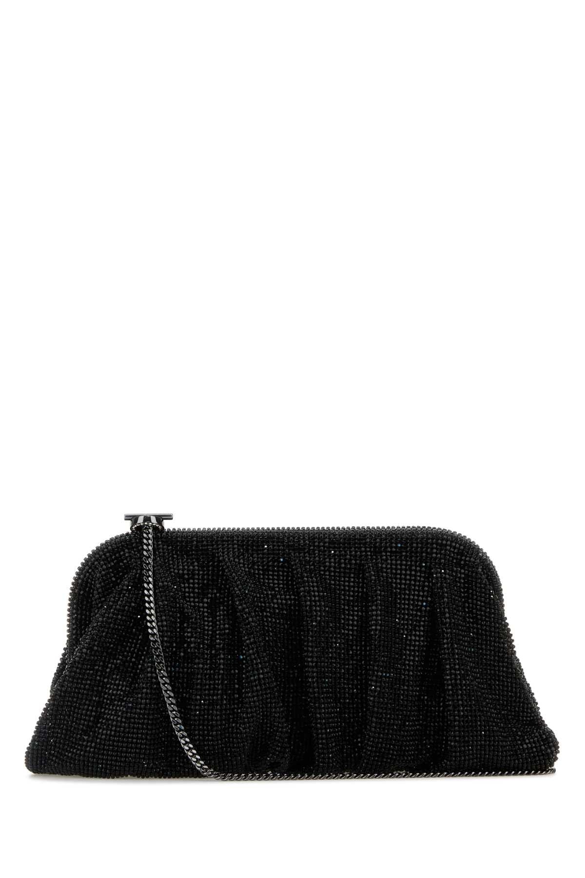 Benedetta Bruzziches Grande Clutch — Black