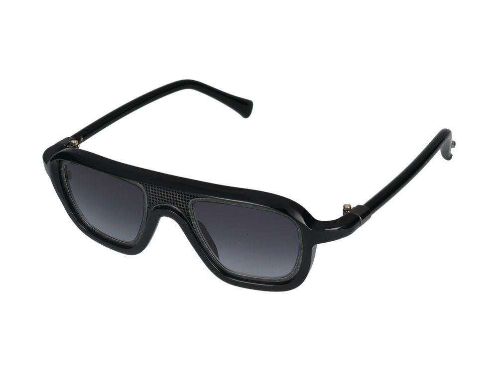 Yohji Yamamoto Sun502 Sunglasses — Black Acetato