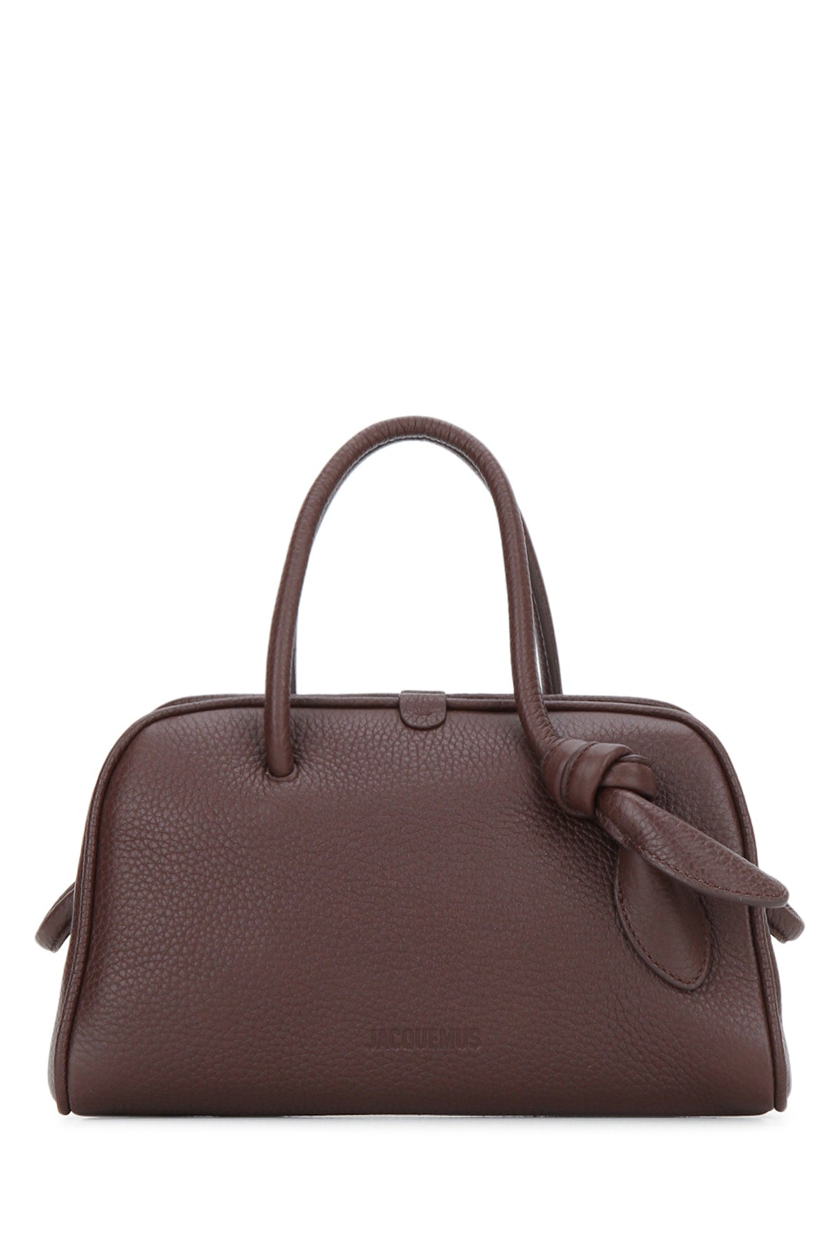 Jacquemus Petit Top Handle Bag — Brown