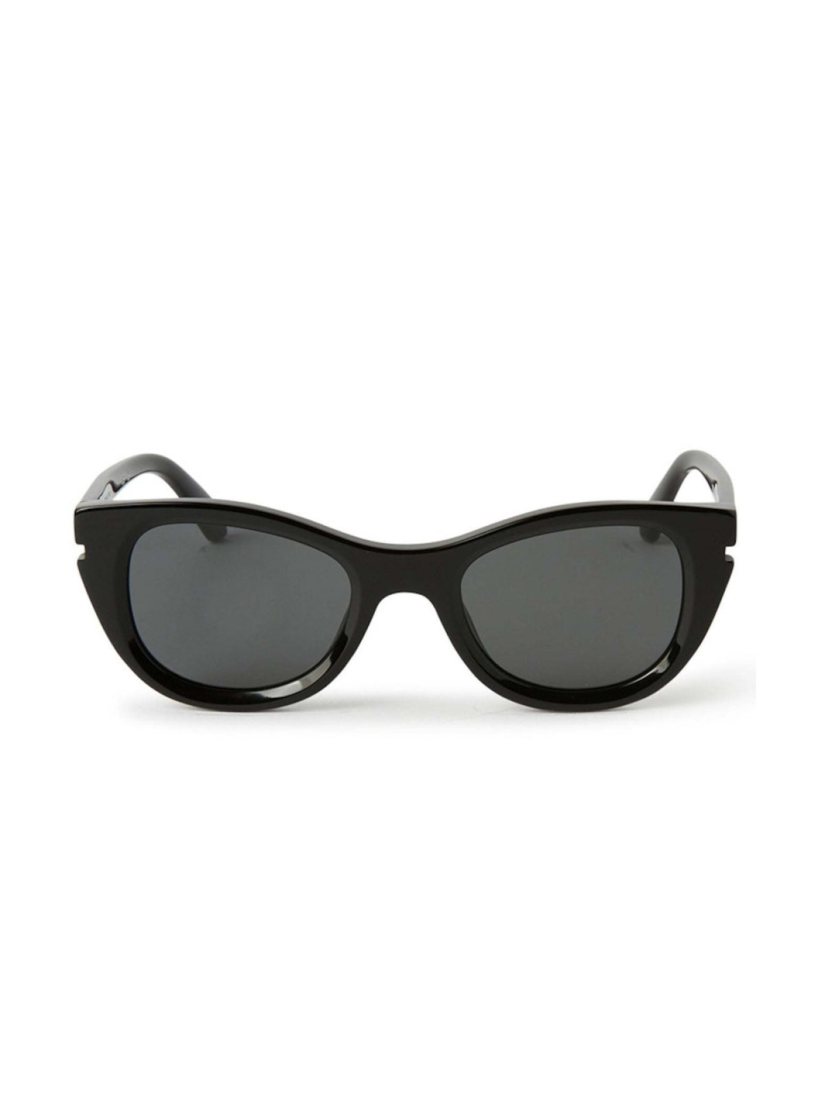 Off-White Oeri112s24pla0011007 Logo Sunglasses — Black Acetate