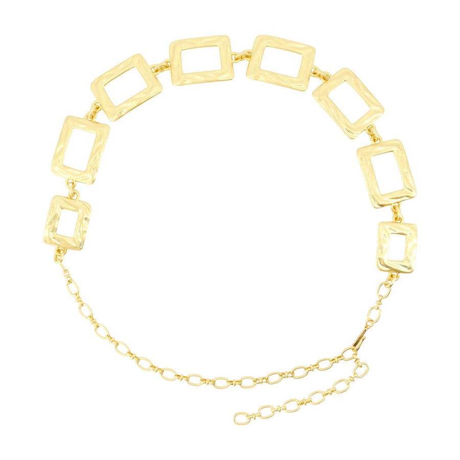Zimmermann Alight Belt — Gold Metal