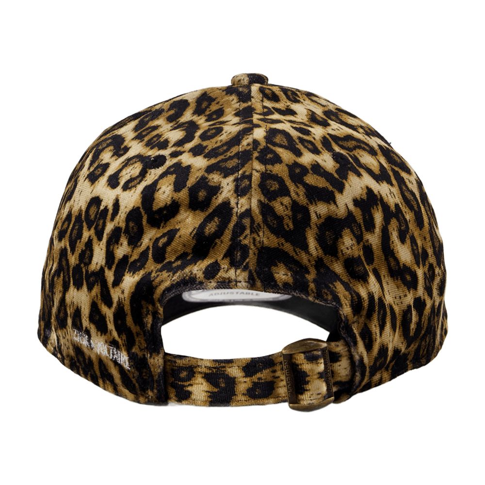 Zadig & Voltaire Owht01147-211 Baseball Cap — Brown Synthetic Caps