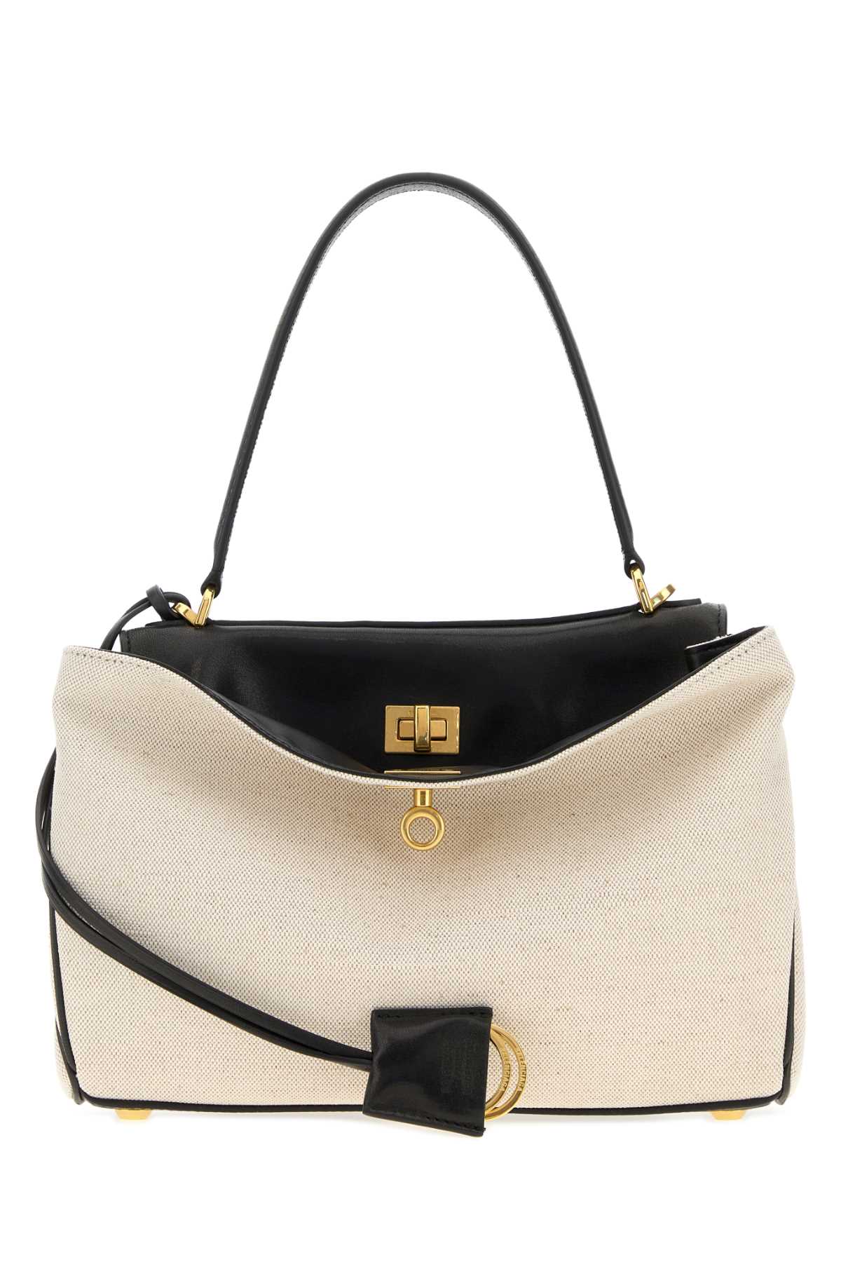 Balenciaga Colorblock Lamb Shoulder Bag — Multicolor