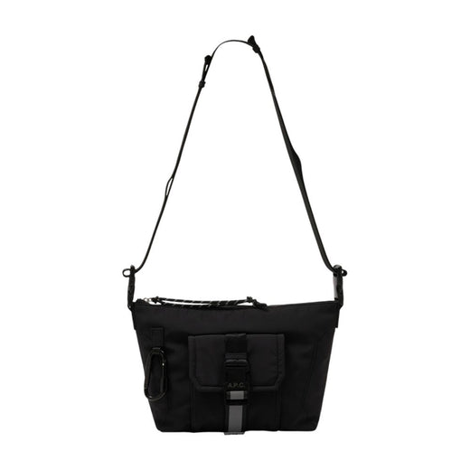 A.p.c. Trek Crossbody Bag — Black Synthetic