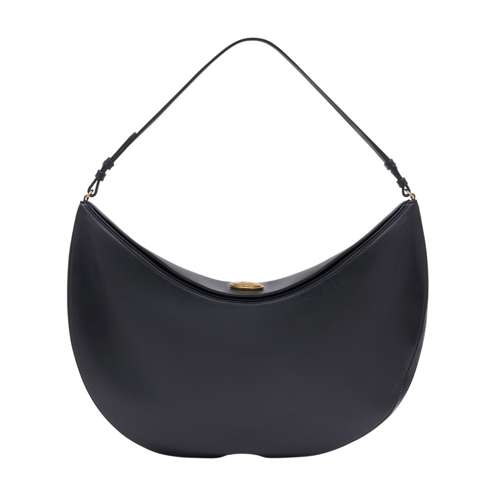 Jacquemus Hobo Bag — Black Calfskin