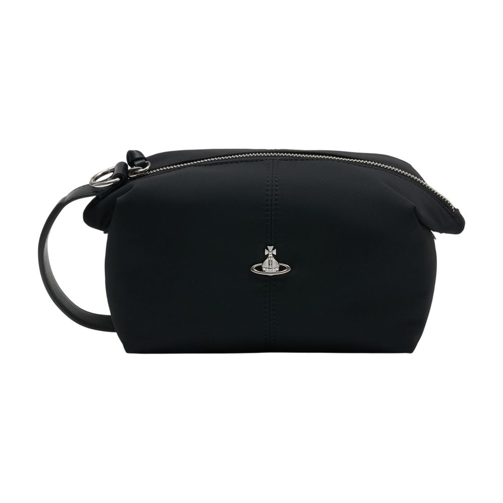 Vivienne Westwood Synthetic Toiletry Pouch — Black Wallet