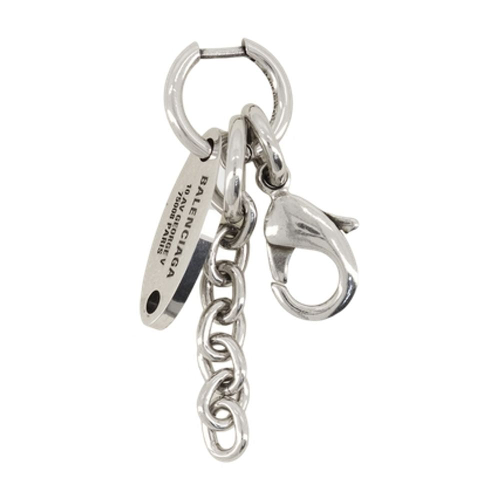 Balenciaga Earrings — Silver Metal