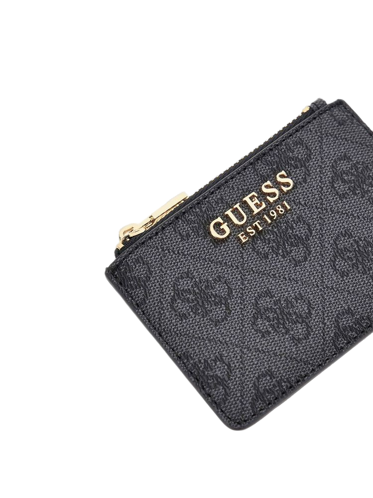 Guess Laurel Ii Card Case — Black Polyurethane Cases
