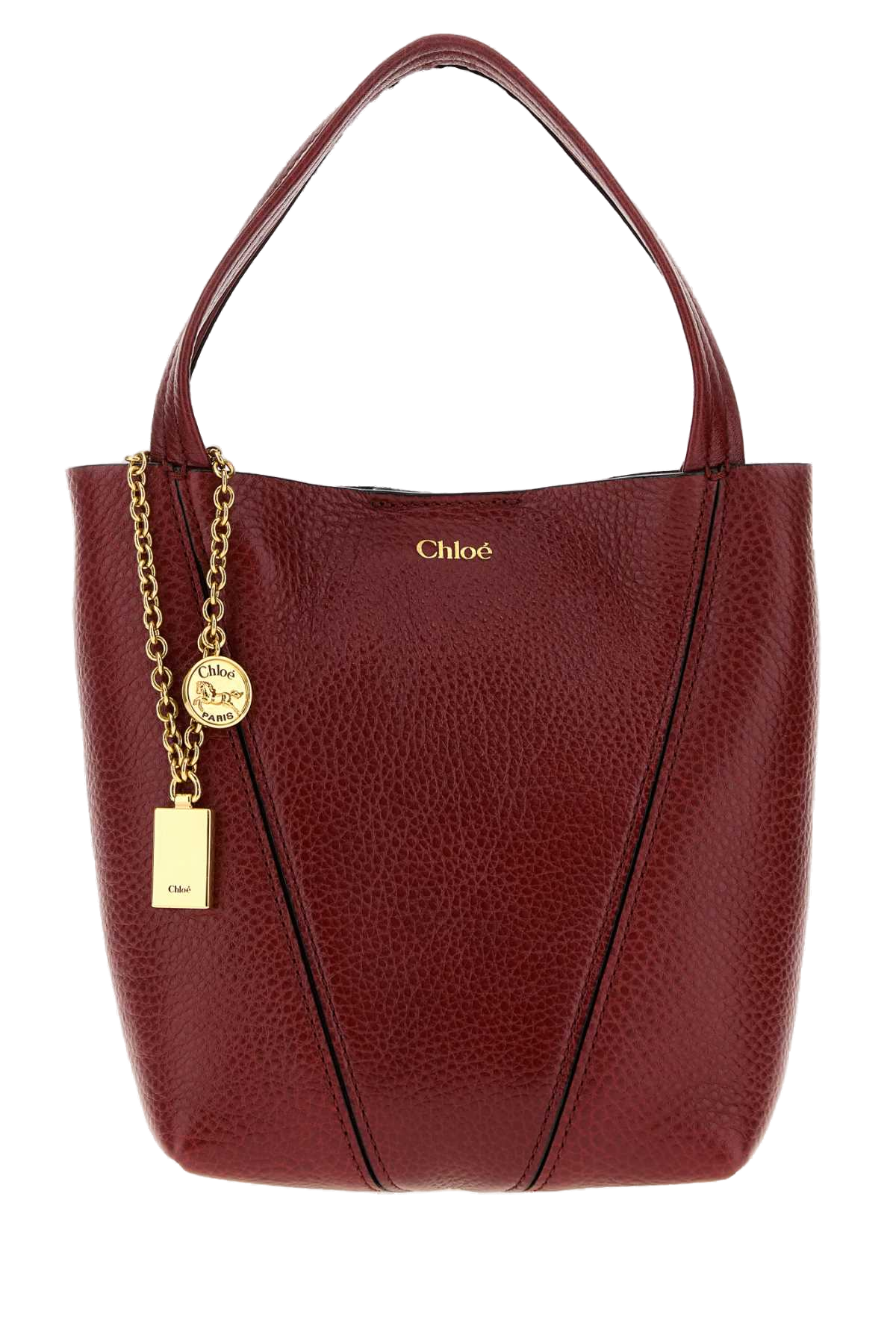 Chloé Shoulder Bag — Red