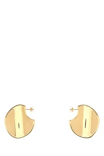 Bottega Veneta Gold-Plated Sterling Silver Earrings — Gold