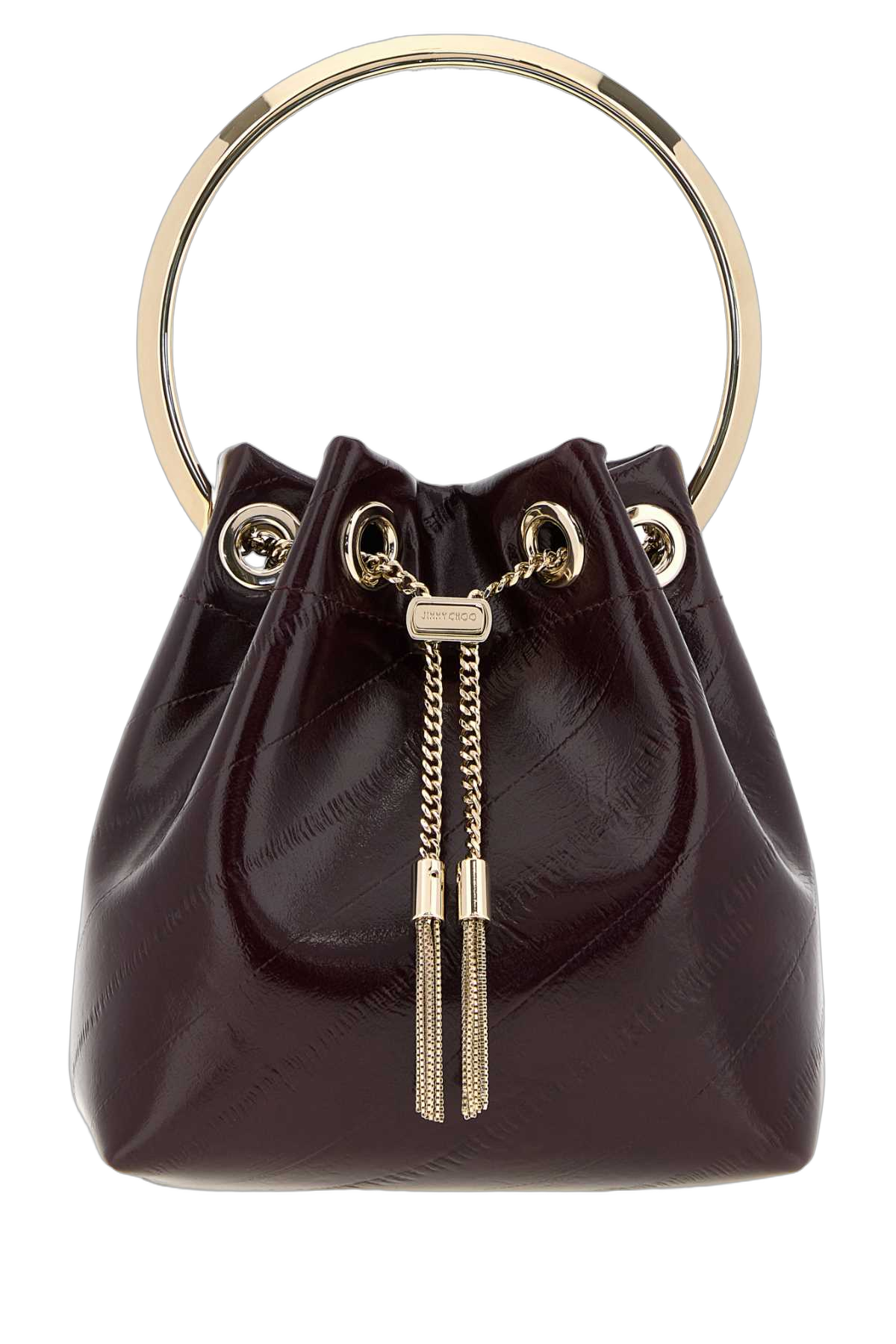 Jimmy Choo Bon Bucket Bag — Purple