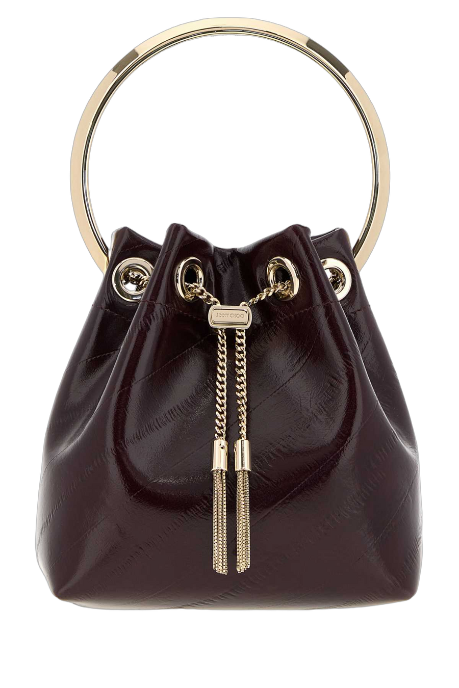 Jimmy Choo Bon Bucket Bag — Purple