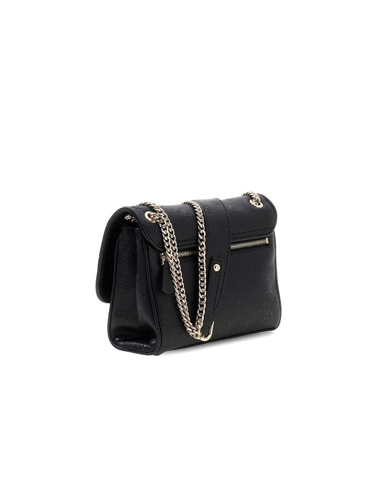Guess Anise Crossbody Bag — Black Polyurethane