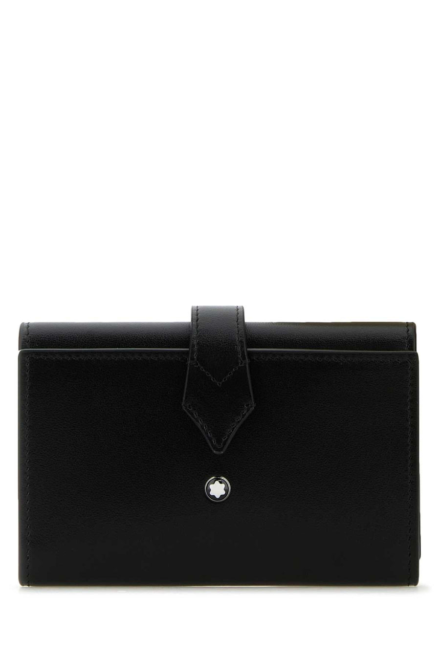 Montblanc Card Wallet — Black Exterior: Calf