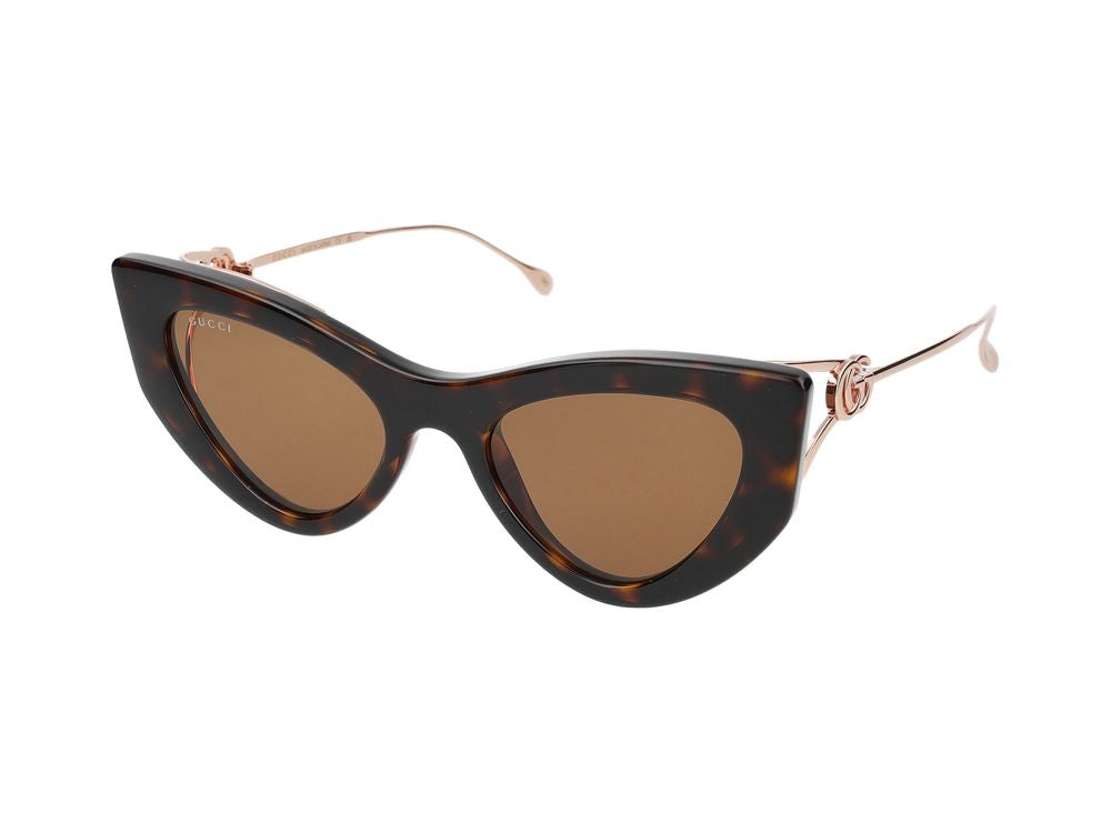 Gucci Gg1565s Sunglasses — Havana Injected