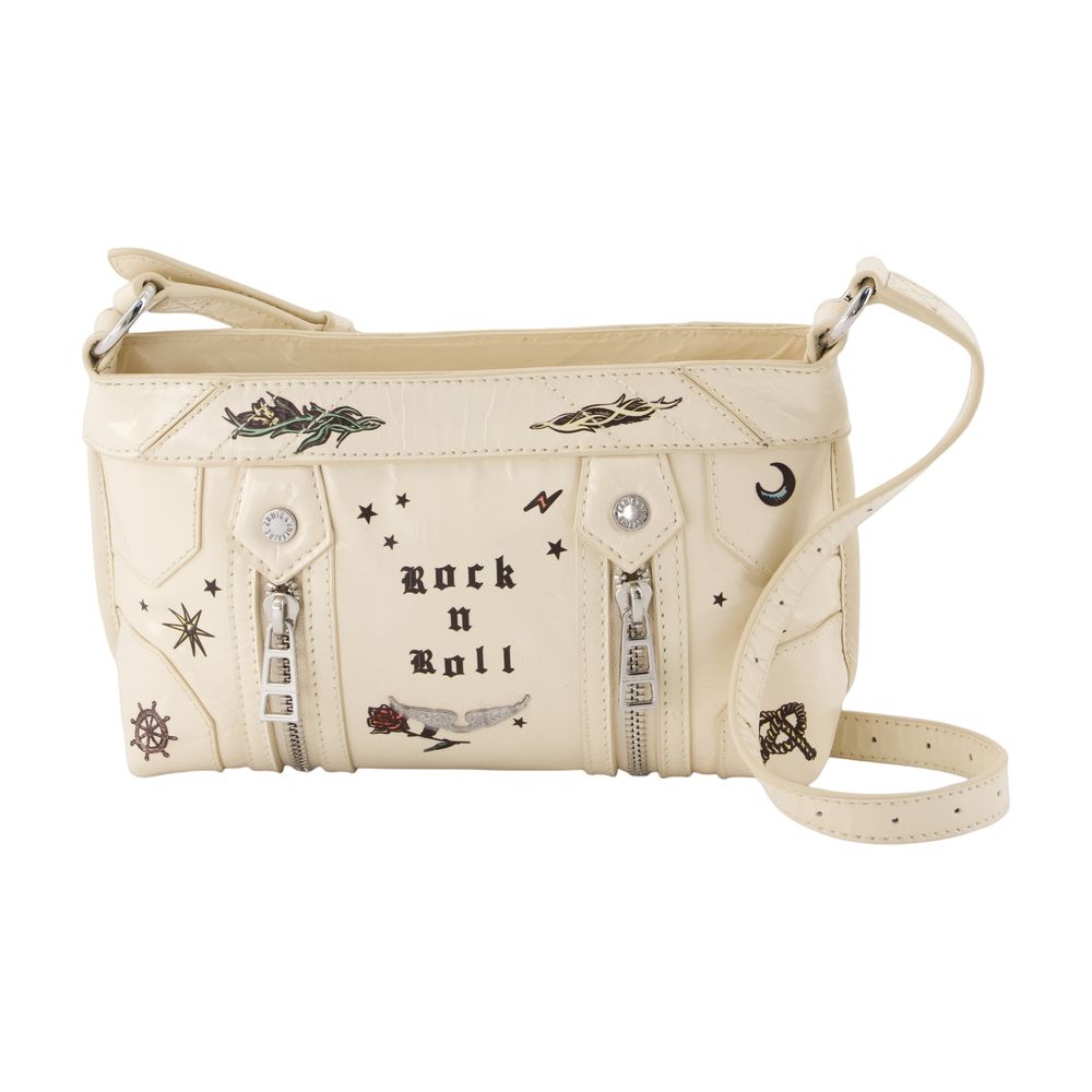 Zadig & Voltaire Crossbody Bag — White Cowhide