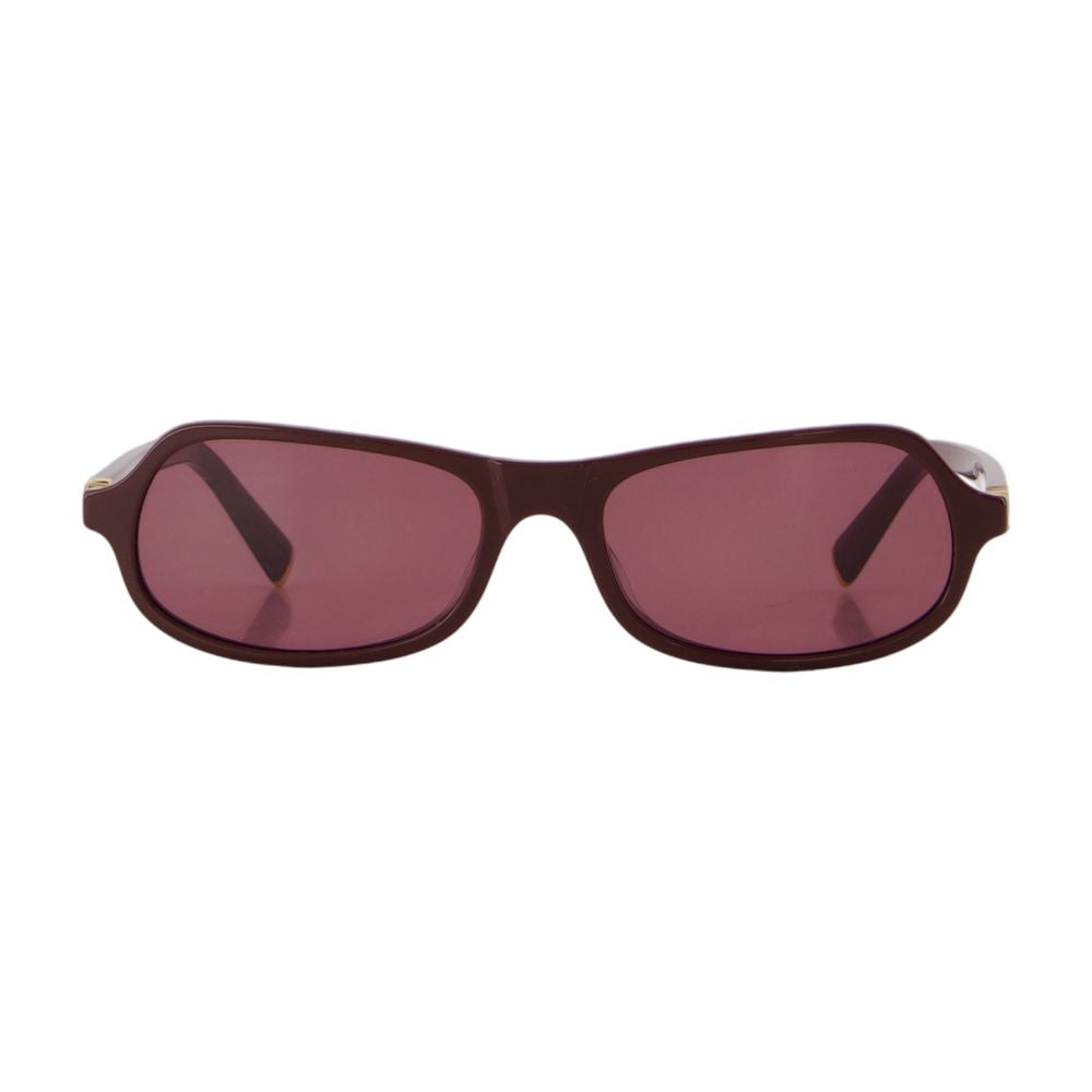 Miu Miu 0mub10su-26l20y55 Acetate Sunglasses — Burgundy