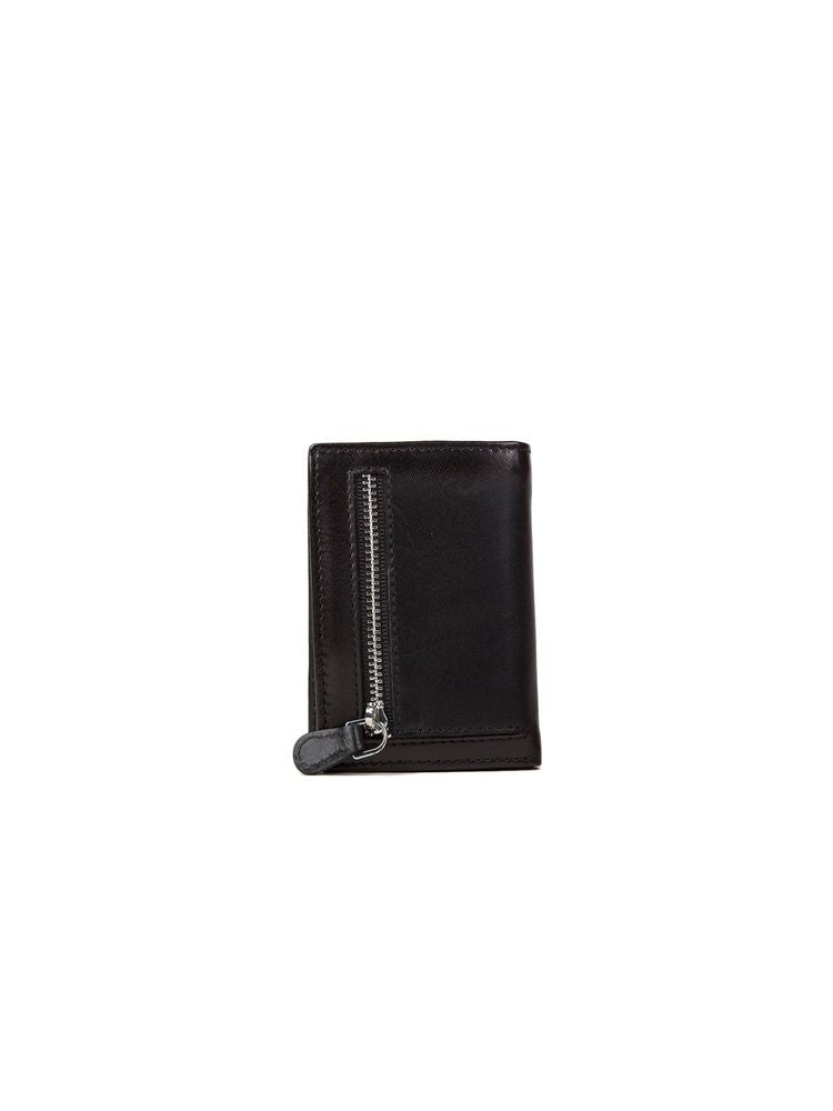 Momo Design Genuine Leather Wallet — Black
