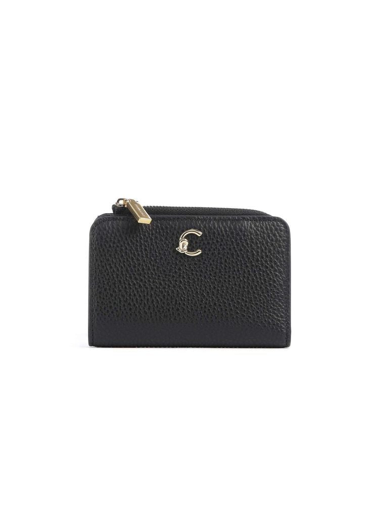 Coccinelle Wallet — Black Cowhide