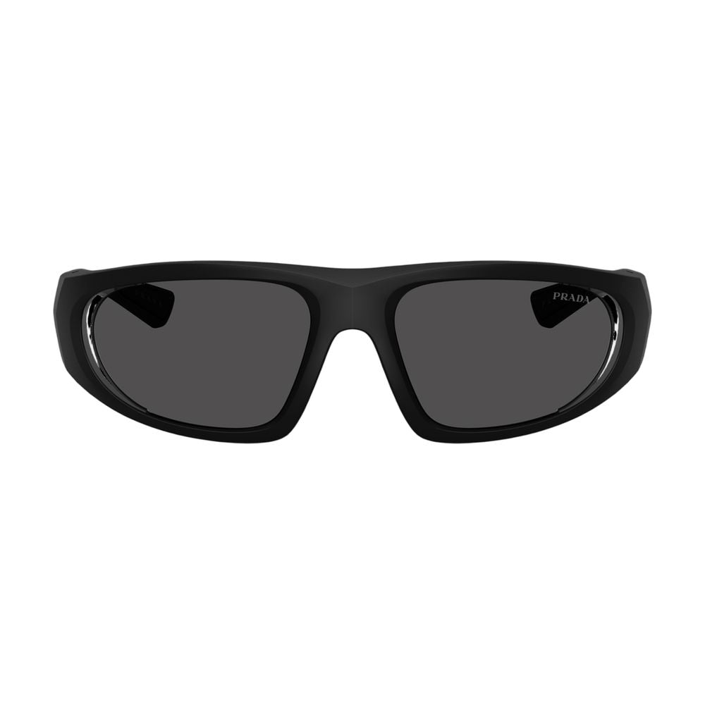 Prada 0psb03s-1bo06f57 Sunglasses — Black Acetate