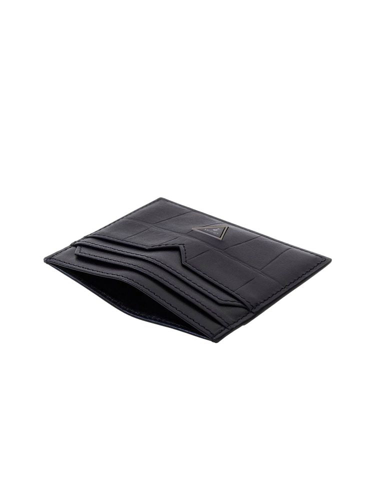 Guess Torino Card Case — Black Leather Cases