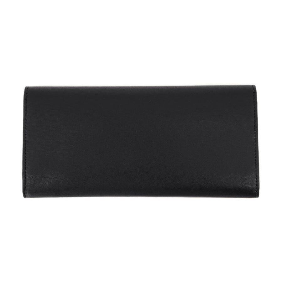Toteme T-Lock Wallet — Black Cowhide