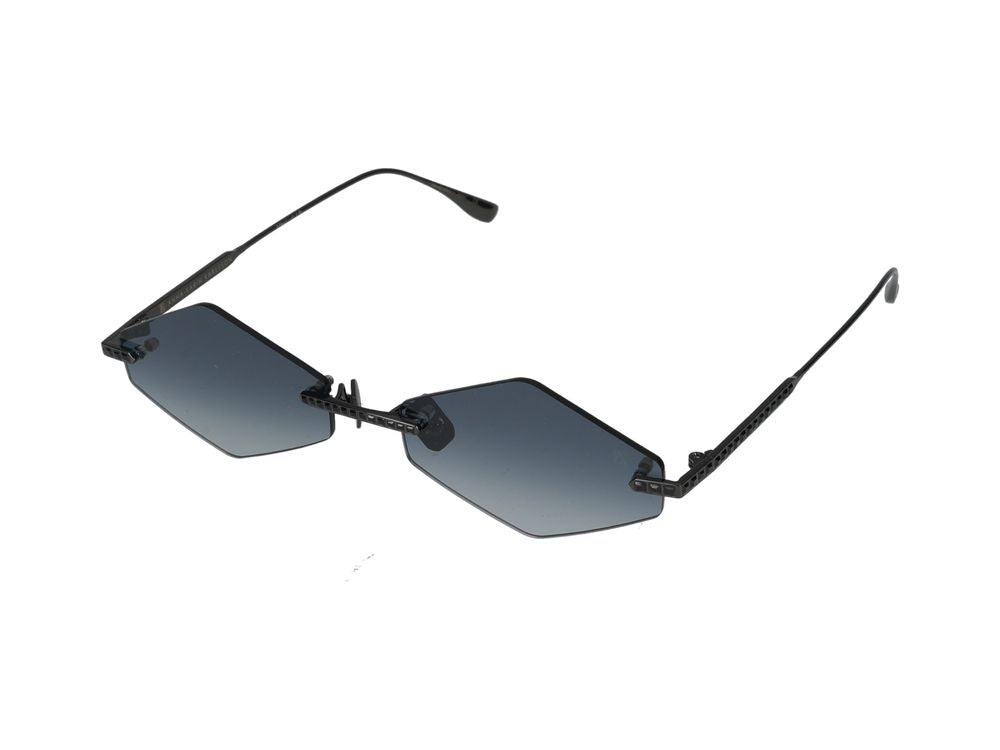 Anna-Karin Karlsson Crystal Sunglasses — Black Titanium