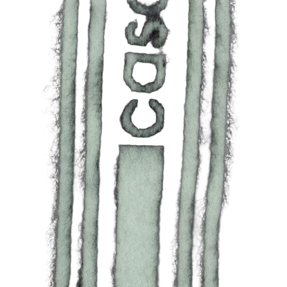 Casablanca Mohair Scarf — Black Wool Scarfs