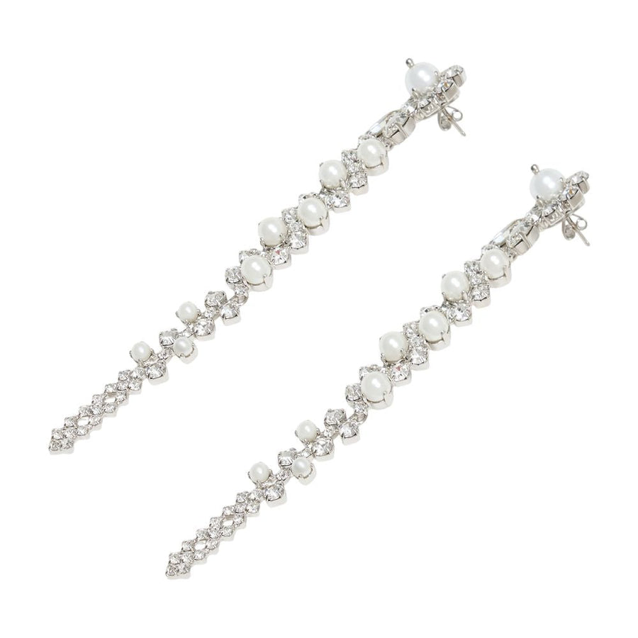 Simone Rocha Drip Earrings — White Other