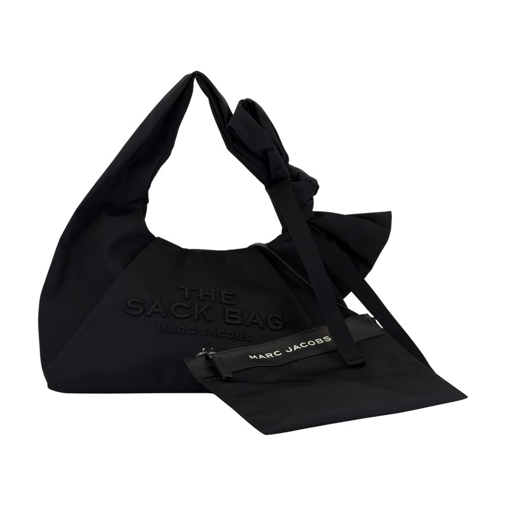 Marc Jacobs The Sack Shoulder Bag — Black Nylon