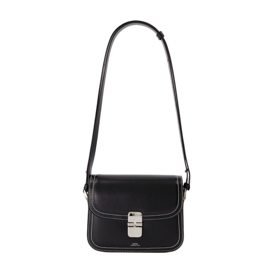 A.p.c. Crossbody Bag — Black Cowhide