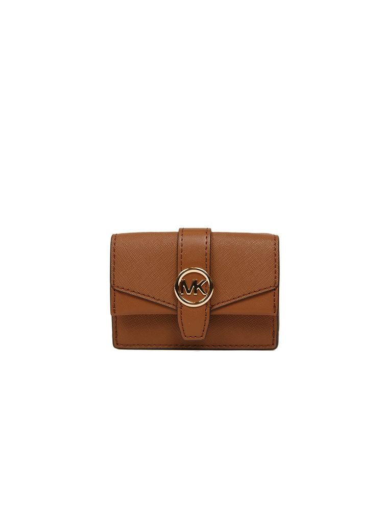 Michael Kors Wallet — Brown Polyvinyl Chloride