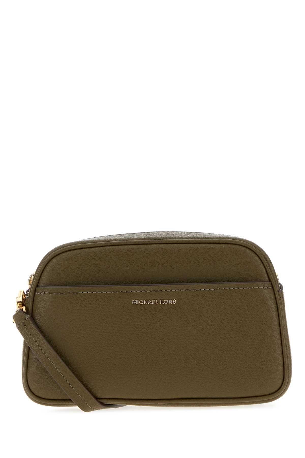 Michael By Kors Camera Crossbody Bag — Green