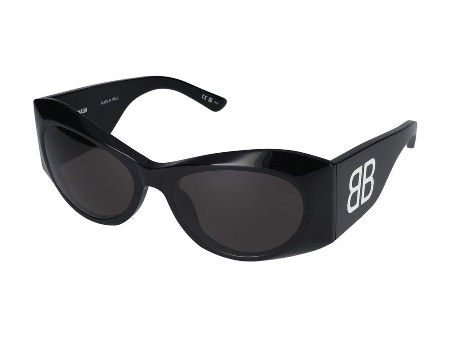 Balenciaga Bb0394s Sunglasses — Black Acetate