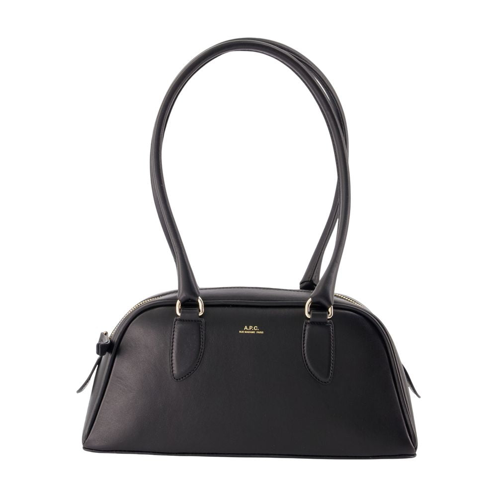 A.p.c. Paloma Shoulder Bag — Black Cowhide